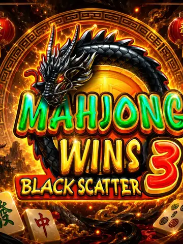 Sampul permainan Mahjong Black
